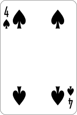 4 of Spades